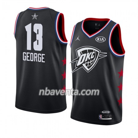 Camiseta Hombre Oklahoma City Thunder Paul George 13 2019 All-Star Jordan Brand Negro Swingman Camiseta Hombre Oklahoma City Thunder Paul George 13 2019 All-Star Jordan Brand Negro Swingman